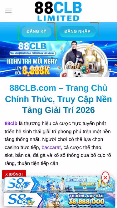 Screenshot of 88clb.attorney