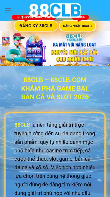 Screenshot of 88clb.support
