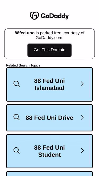 Screenshot of 88fed.uno