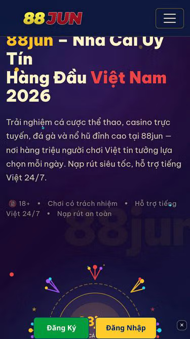Screenshot of 88jun.tech