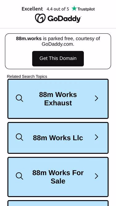Screenshot of 88m.works