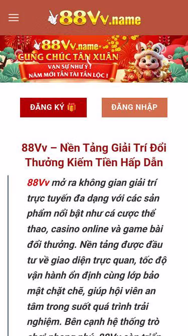 Screenshot of 88vv.name