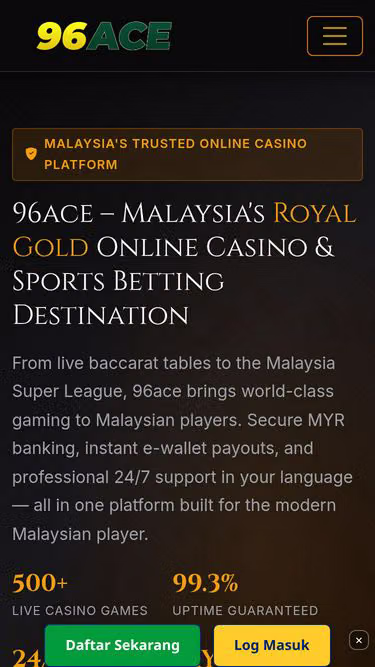 Screenshot of 96ace.lat