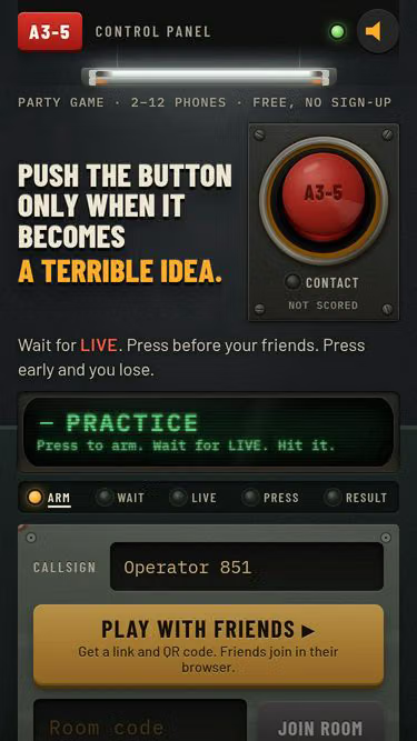 Screenshot of a35.app