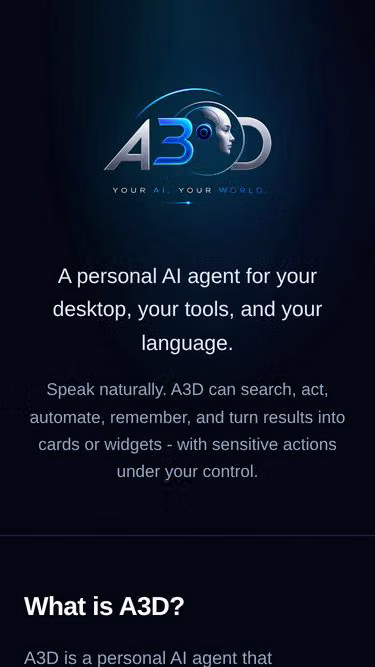 Screenshot of a3d.io