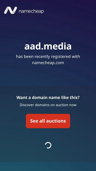 Screenshot of aad.media