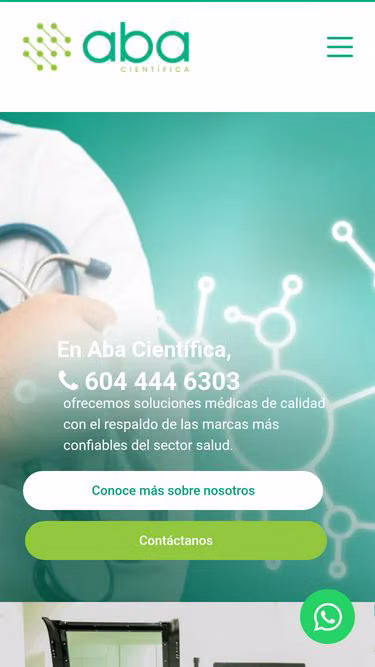 Screenshot of aba.com.co
