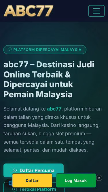 Screenshot of abc77.plus