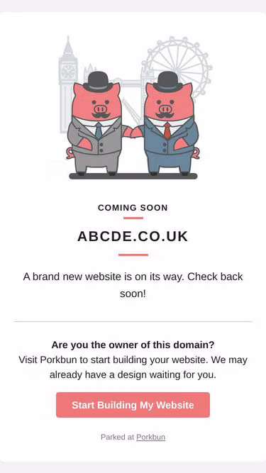 Screenshot of abcde.co.uk