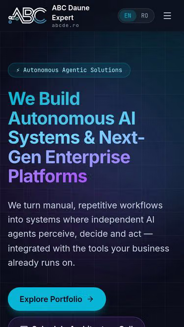 Screenshot of abcde.ro