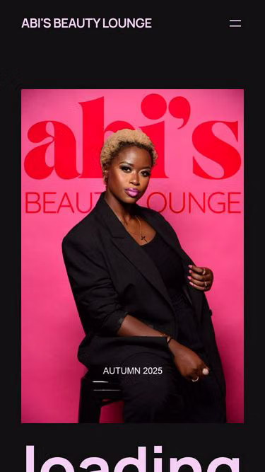 Screenshot of abis.beauty