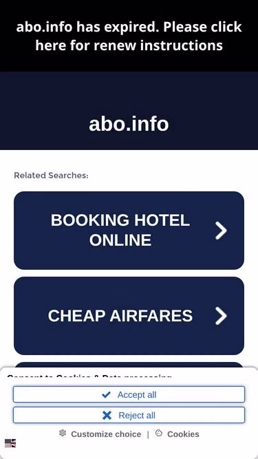 Screenshot of abo.info