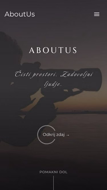 Screenshot of aboutus.top