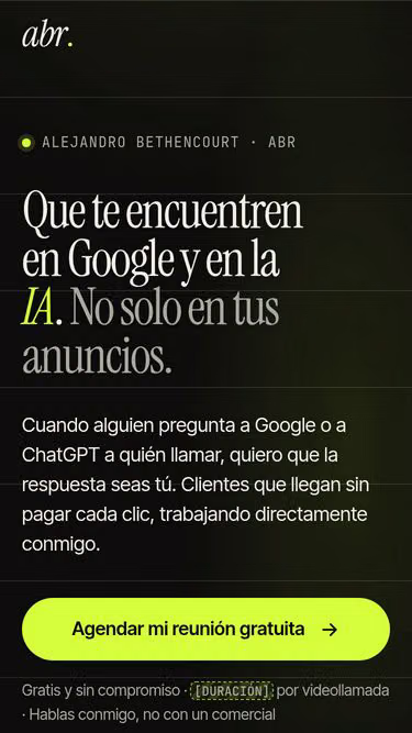 Screenshot of abr.marketing