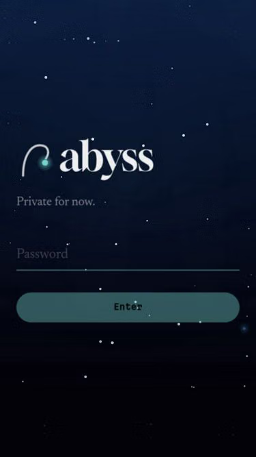 Screenshot of abyss.surf