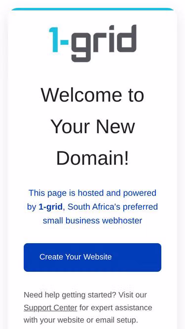 Screenshot of acam.co.za