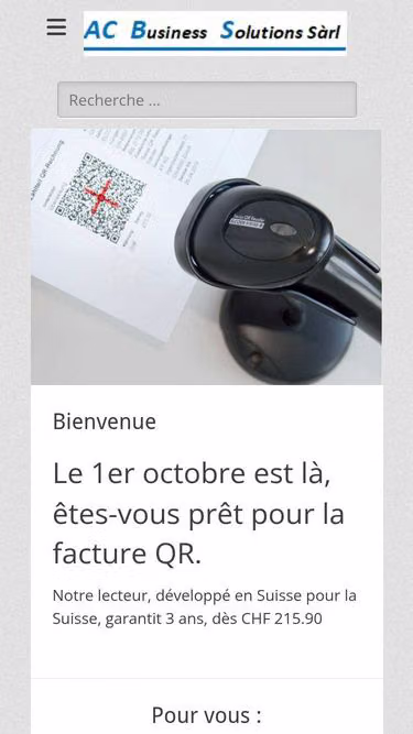 Screenshot of acbs.ch