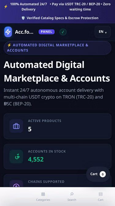 Screenshot of acc.forsale