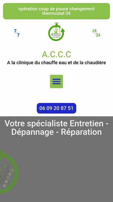 Screenshot of accc.fr
