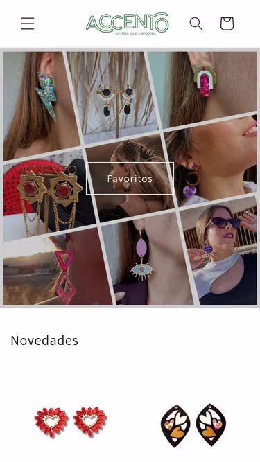 Screenshot of accento.es
