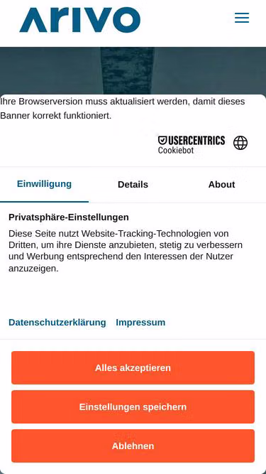 Screenshot of accessio.at