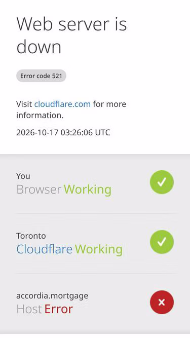 Screenshot of accordia.mortgage