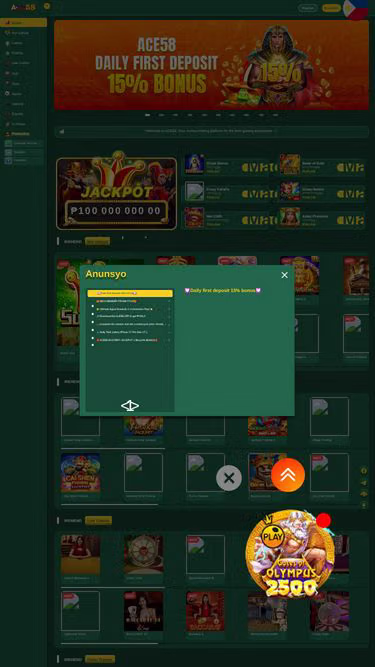 Screenshot of ace58.win