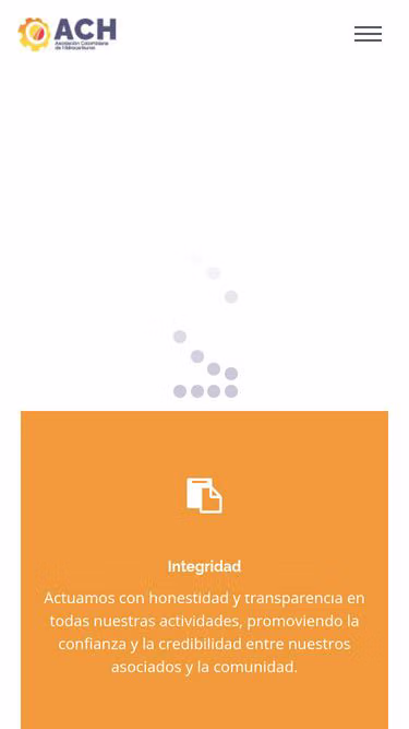 Screenshot of ach.com.co