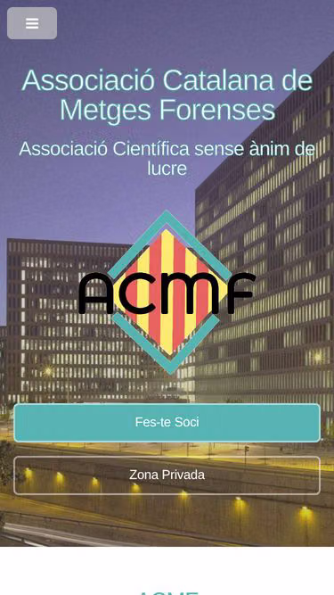 Screenshot of acmf.cat