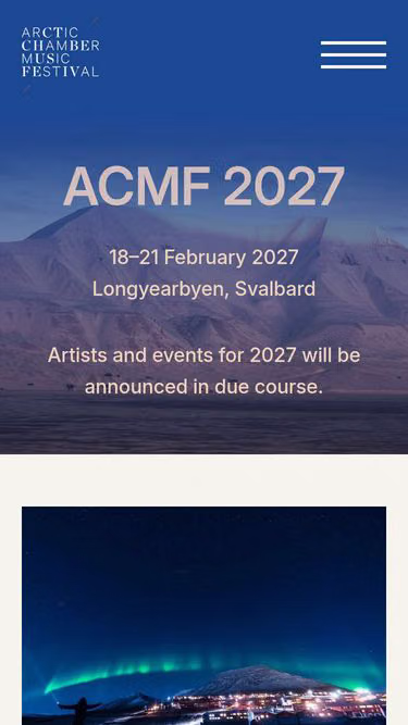 Screenshot of acmf.no