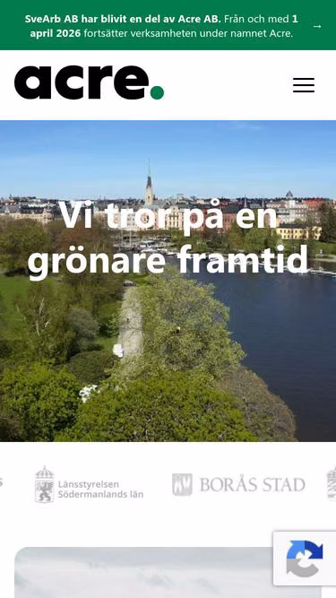 Screenshot of acre.se