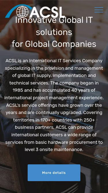 Screenshot of acsl.works