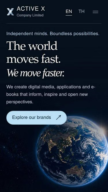 Screenshot of activex.tech