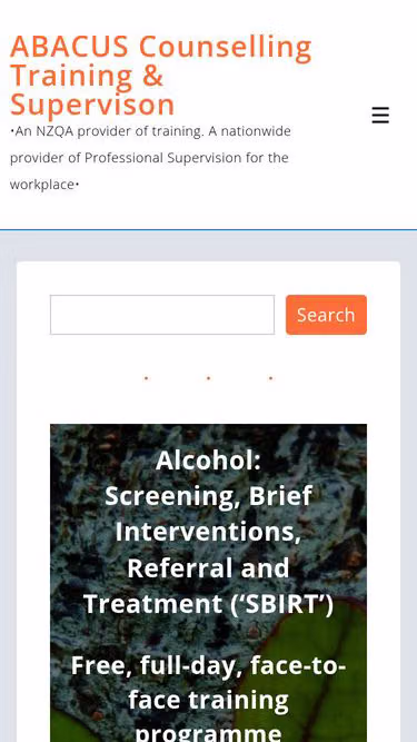 Screenshot of acts.co.nz