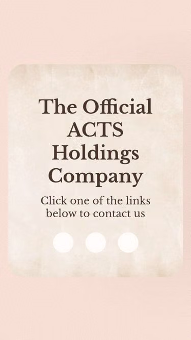 Screenshot of acts.holdings