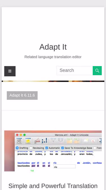 Screenshot of adaptit.org