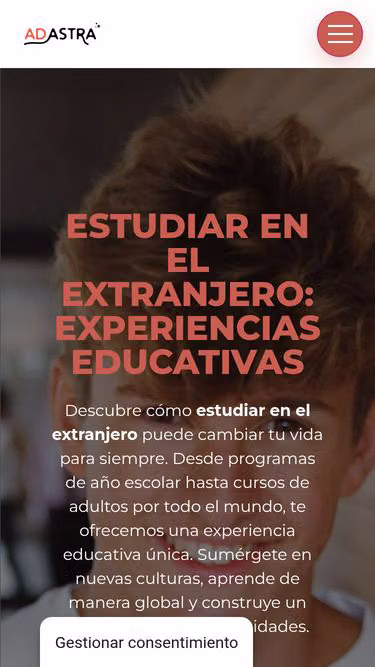 Screenshot of adastra.com.es