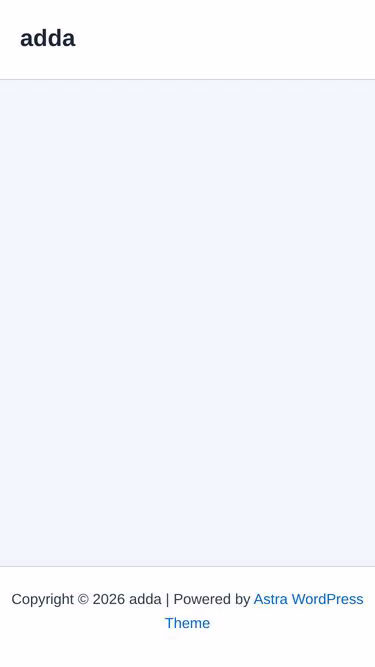 Screenshot of adda.in