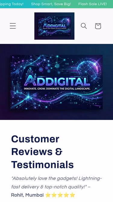 Screenshot of addigital.sbs