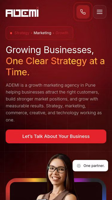Screenshot of ademi.solutions