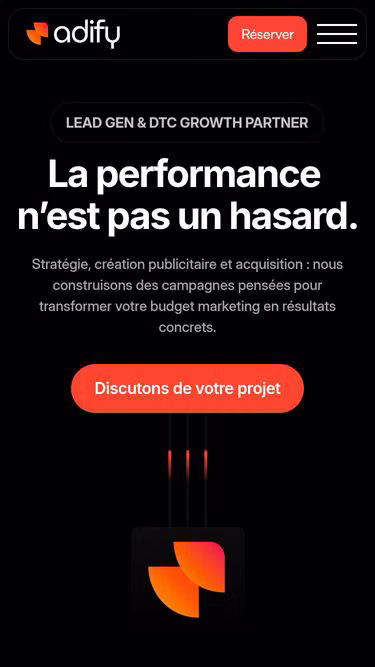 Screenshot of adify.ch