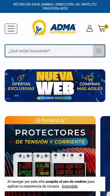 Screenshot of adma.ar