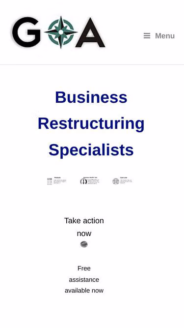 Screenshot of administration.africa
