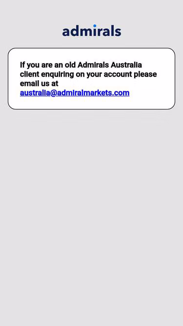 Screenshot of admiralmarkets.com.au