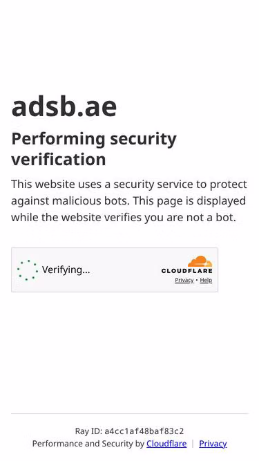 Screenshot of adsb.ae