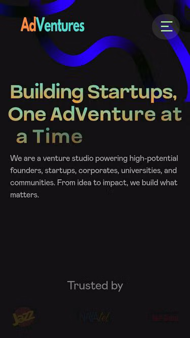 Screenshot of adventures.studio
