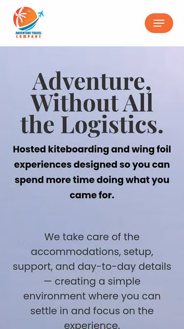 Screenshot of adventuretravel.company