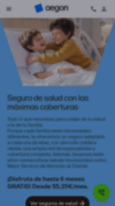 Screenshot of aegon.es