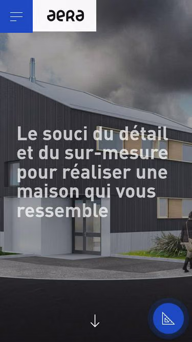 Screenshot of aera.fr
