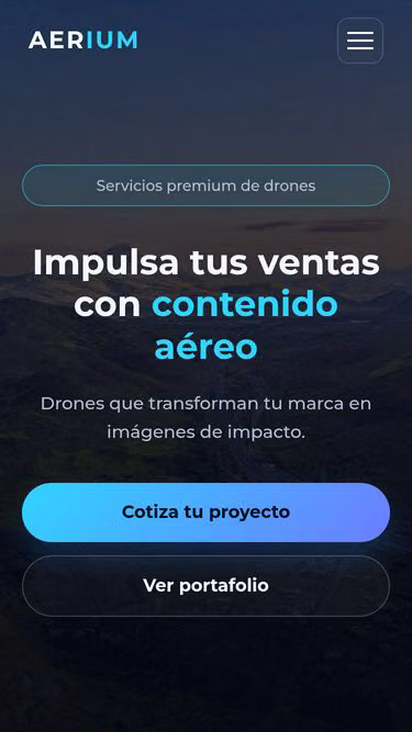 Screenshot of aerium.cl